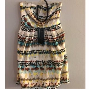 Strapless Summer Dress